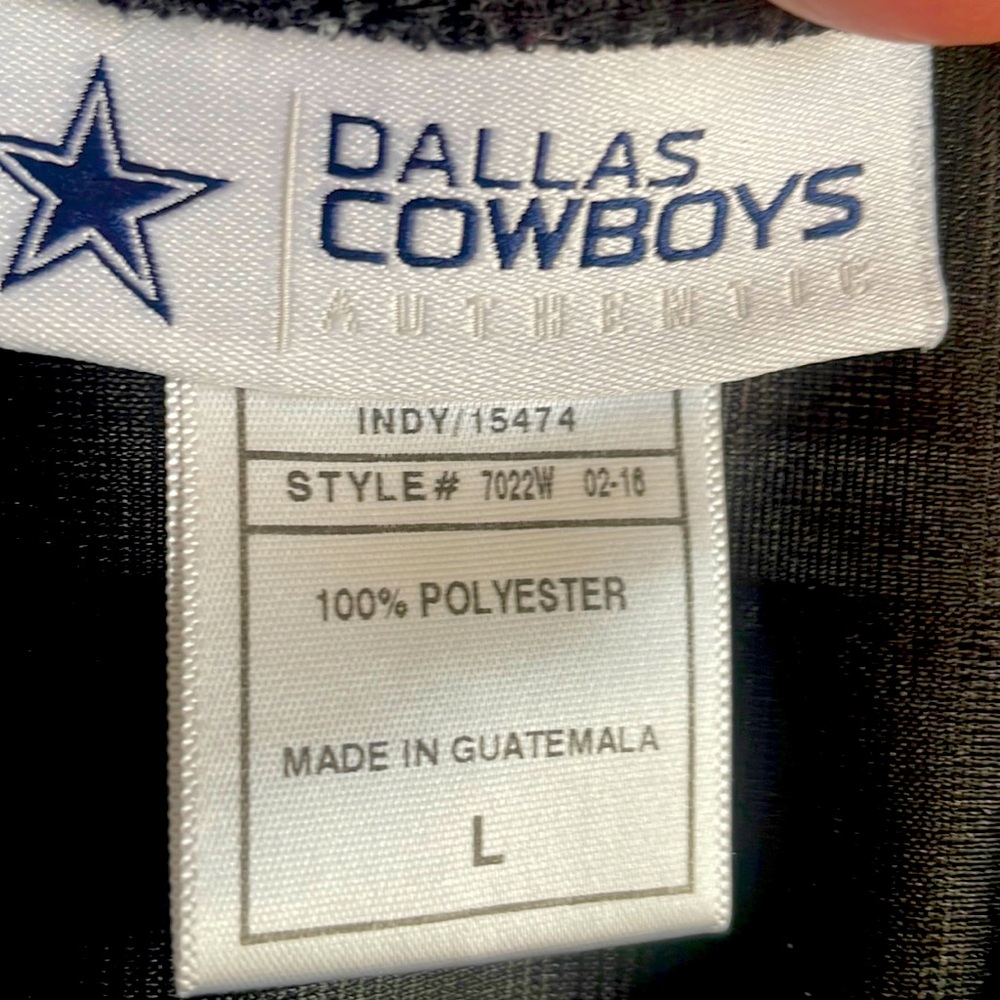 Used- Boys Youth Large Jason Witten Football Jersey